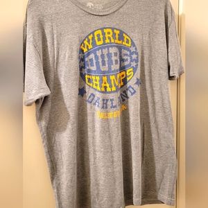 WARRIORS Oaklandish Shirt celebrating World Championship